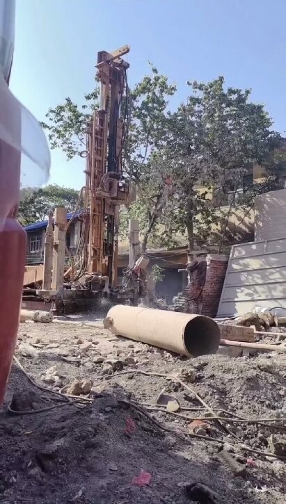 罗田工地施工用水井